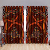 Aboriginal Naidoc Week Heal the Lizard and Turtle 3D print Curtain