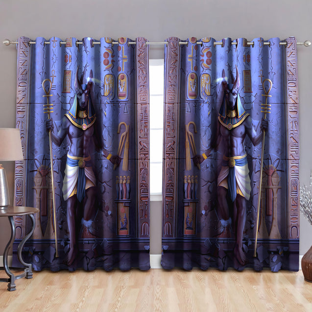 Ancient Egypt 3D All Over Printed Window Curtains