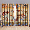 Ancient Egypt 3D All Over Printed Window Curtains