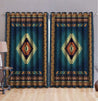 Native American Pattern 3D All Over Printed Window Curtains