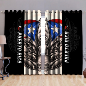 Customize Name Common Coquí Puerto Rico Curtains MH23022104