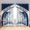 Marlin fishing design 3d print Curtain