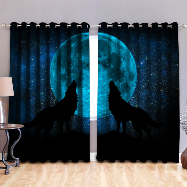 Wolf Window Curtains