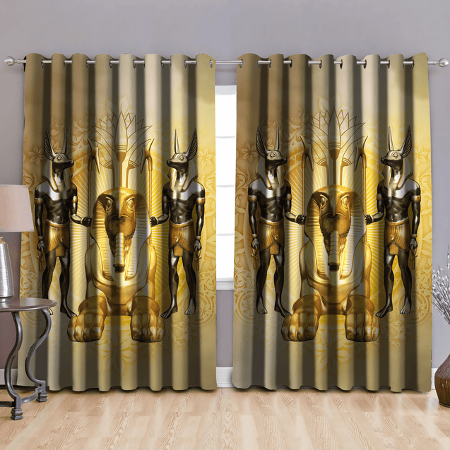 Ancient Egypt 3D All Over Printed Window Curtains