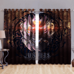 Ancient Egypt 3D All Over Printed Window Curtains