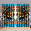 Native American Pattern 3D All Over Printed Window Curtains