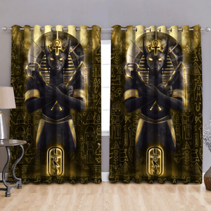 Ancient Egypt 3D All Over Printed Window Curtains