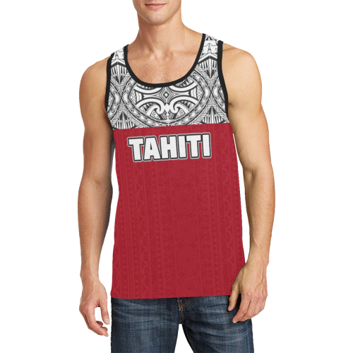 Tahiti Polynesian All Over Hoodie - BN09-Apparel-Khanh Arts-Tank Top-S-Vibe Cosy™