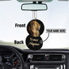 Customized Name King Lion Unique Design Car Hanging Ornament