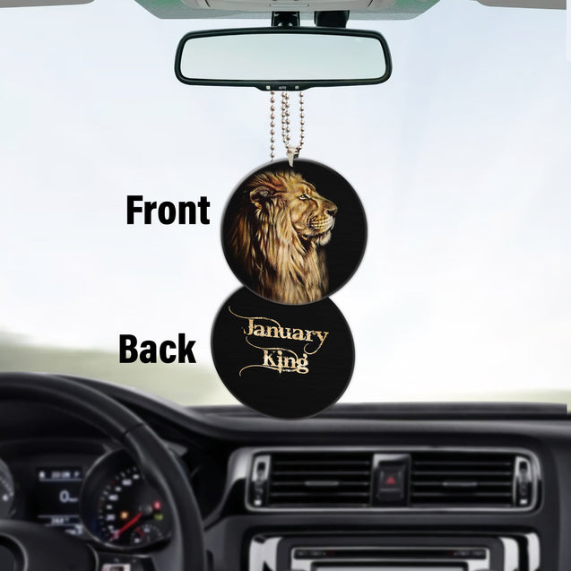 January King Lion Unique Design Car Hanging Ornament