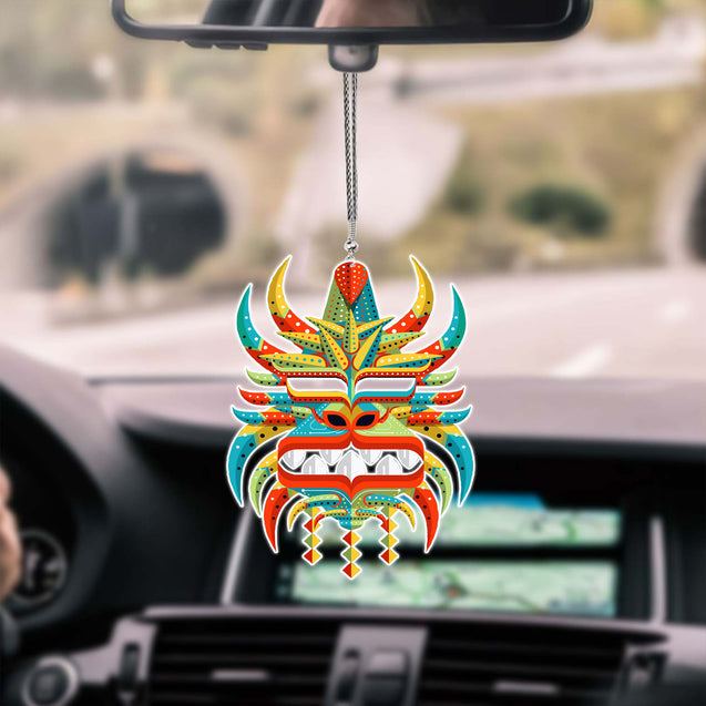 Vejigante Mask Puerto Rico Unique Design Car Hanging Ornament