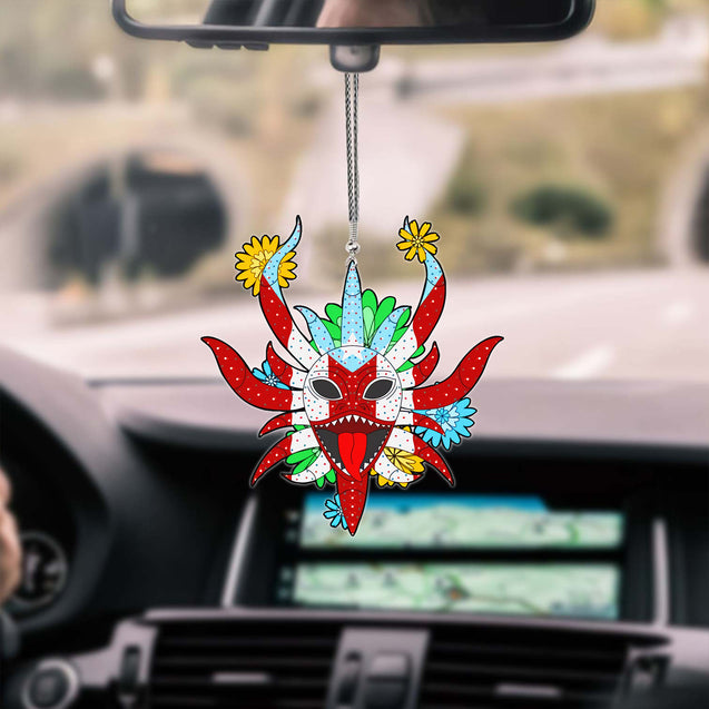 Vejigante Mask Puerto Rico Unique Design Car Hanging Ornament