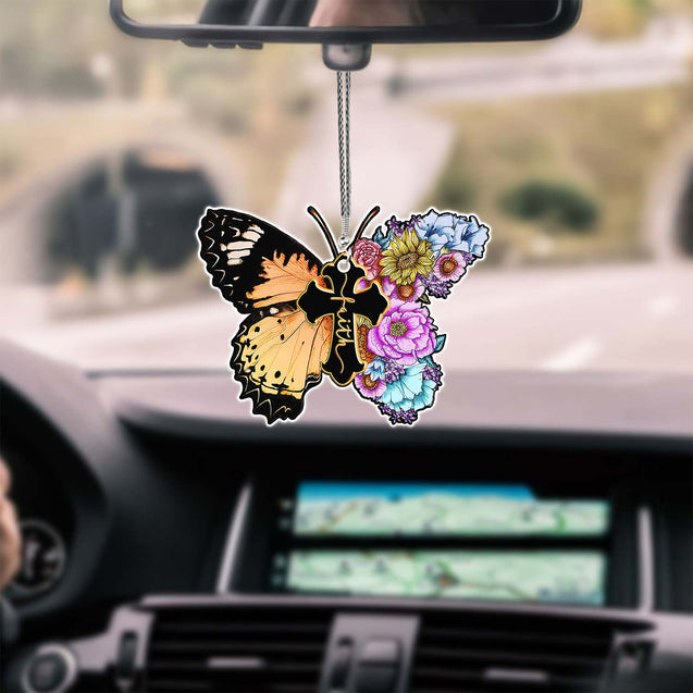 Butterfly Faith Unique Design Car Hanging Ornament