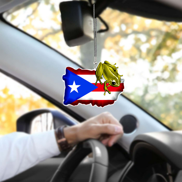 Coqui Puerto Rico Unique Design Car Hanging Ornament