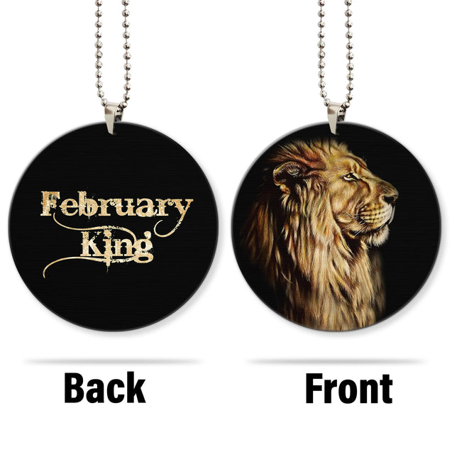 February King Lion Unique Design Car Hanging Ornament