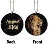 August King Lion Unique Design Car Hanging Ornament