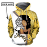 May Girl Personalized Name 3D All Over Printed Hoodie