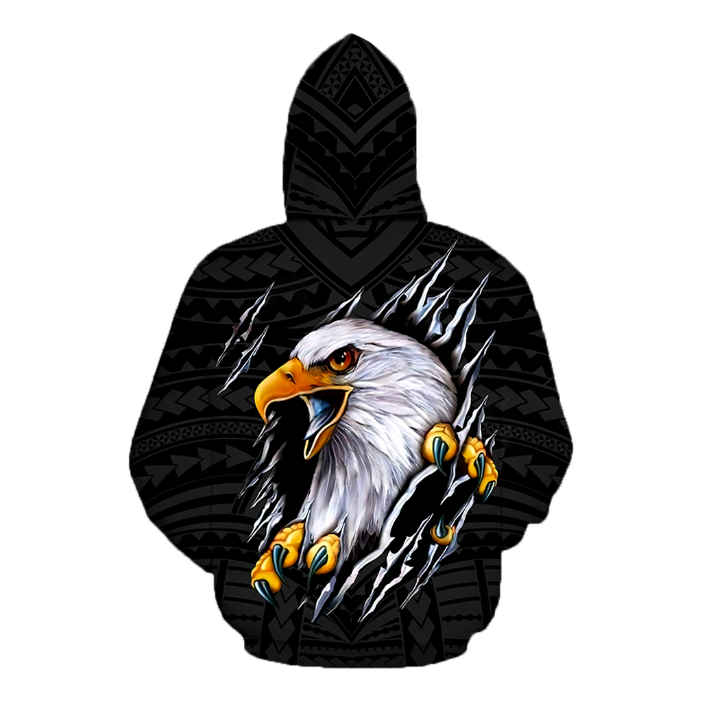 Samoa Eagle 3D Hoodie Shirt For Men And Women LAM