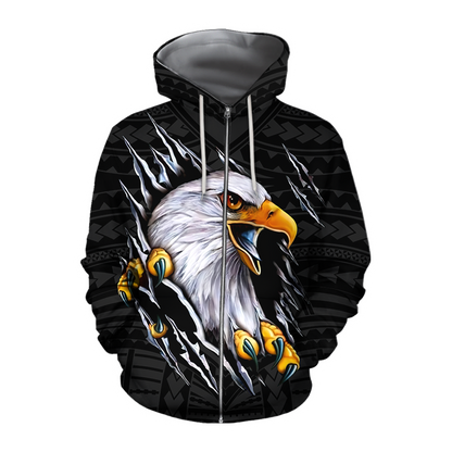 Samoa Eagle 3D Hoodie Shirt For Men And Women LAM