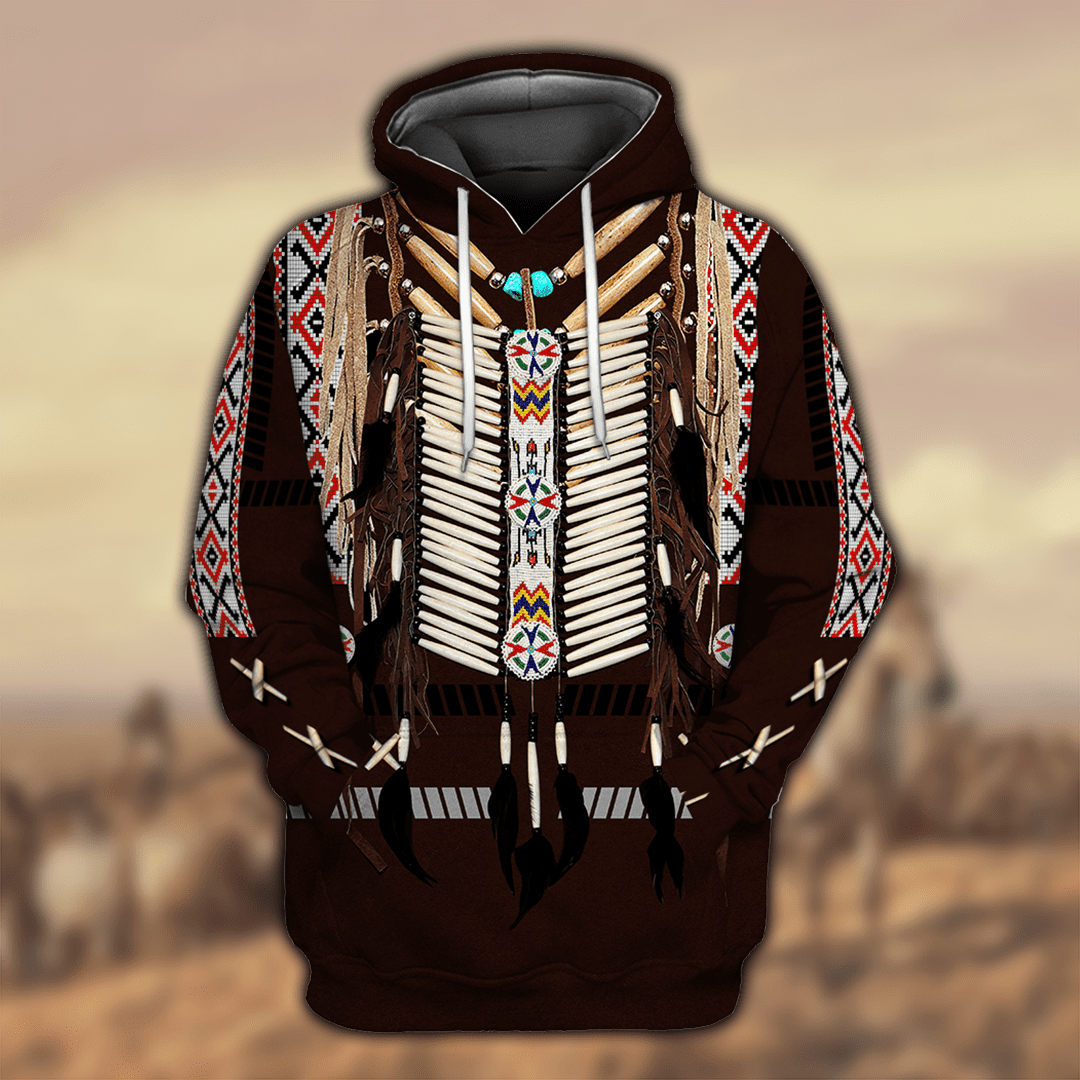 Native American 3D All Over Printed Unisex Shirts