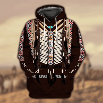 Native American 3D All Over Printed Unisex Shirts
