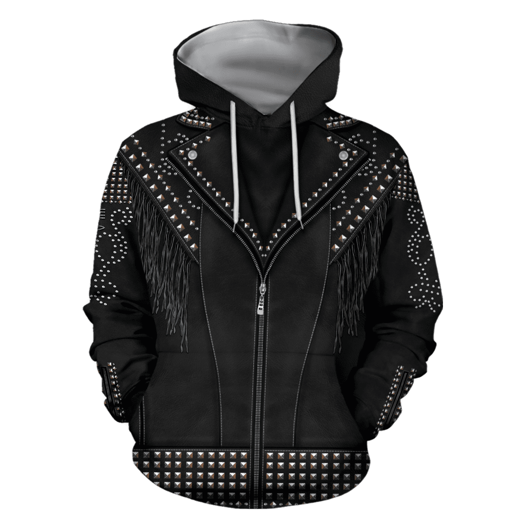 Native Cowboy Jacket No22 Cosplay 3D Over Printed Unisex Deluxe Hoodie ML