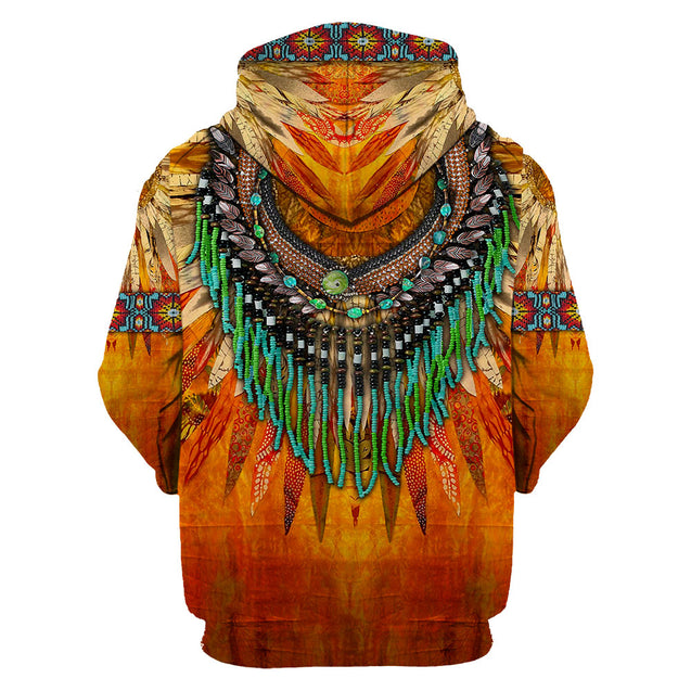 Native American 3D All Over Printed Legging + Hoodie