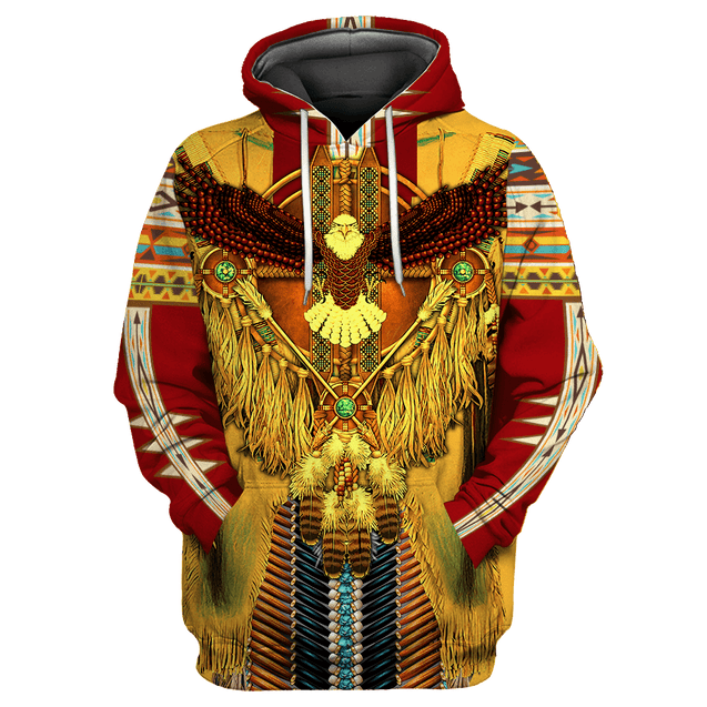 Eagle Native American 3D All Over Printed Unisex Shirts