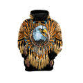 Eagle Native American 3D All Over Printed Unisex Shirts