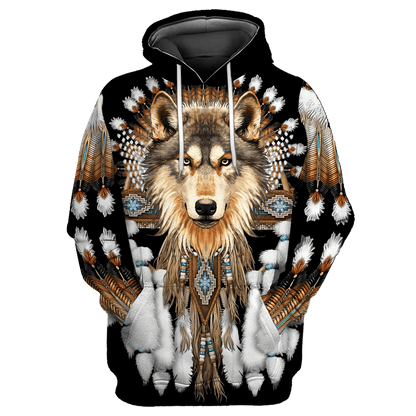 Native American 3D All Over Printed Shirts for Women