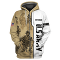 US Veteran 3D All Over Printed Unisex Hoodie Pi20052106