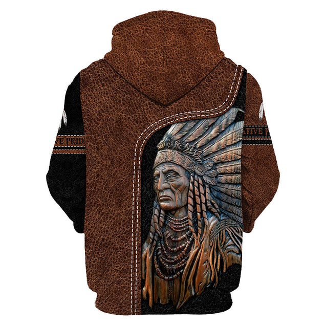 Customized Name Native American 3D All Over Printed Shirts for Women