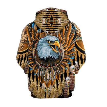Eagle Native American 3D All Over Printed Unisex Shirts