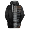 Piano 3D All Over Printed Hoodie For Men And Women