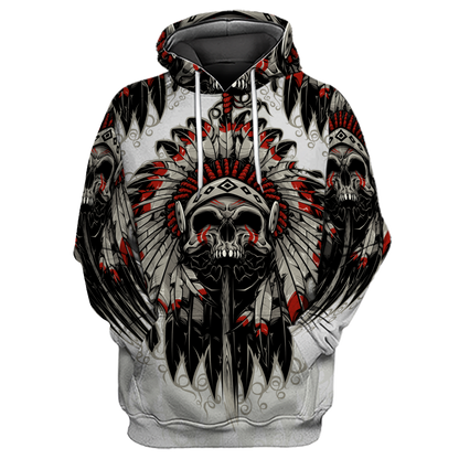 Native American 3D All Over Printed Shirts for Women