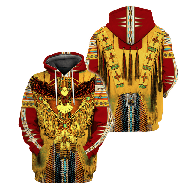 Eagle Native American 3D All Over Printed Unisex Shirts