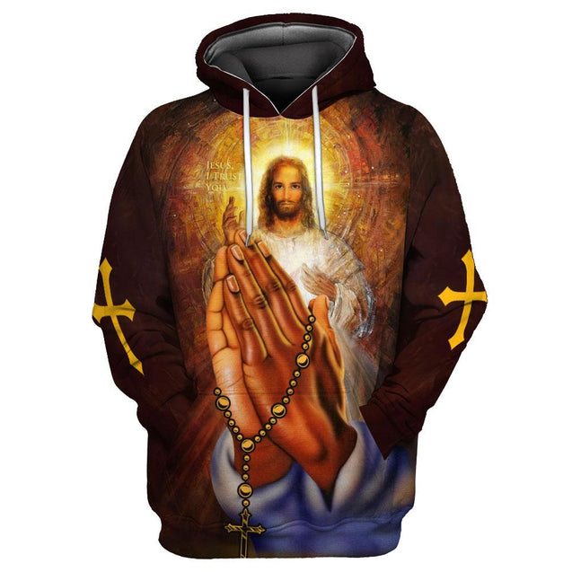 Jesus-I Can Do All Things 3D All Over Printed Unisex Hoodie