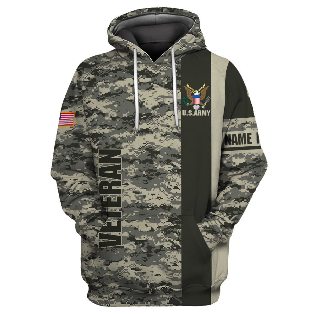 Personalized name German Army Hoodie 3D All Over Printed Unisex Shirts TNA19052102