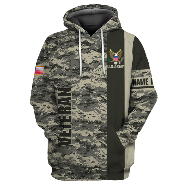 Personalized name German Army Hoodie 3D All Over Printed Unisex Shirts TNA19052102