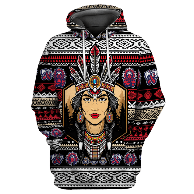 Native American 3D All Over Printed Unisex Shirts