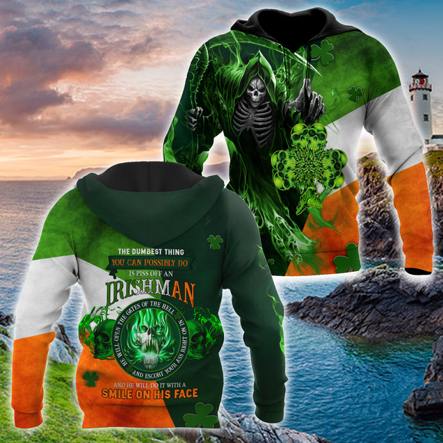 Irish Saint Patrick Day 3D All Over Printed Unisex Shirt