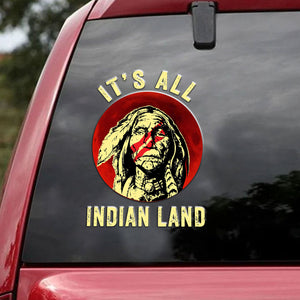 Native American Car Sticker For The Lover