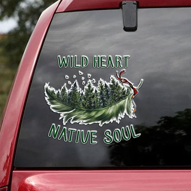 Native American Car Sticker For The Lover