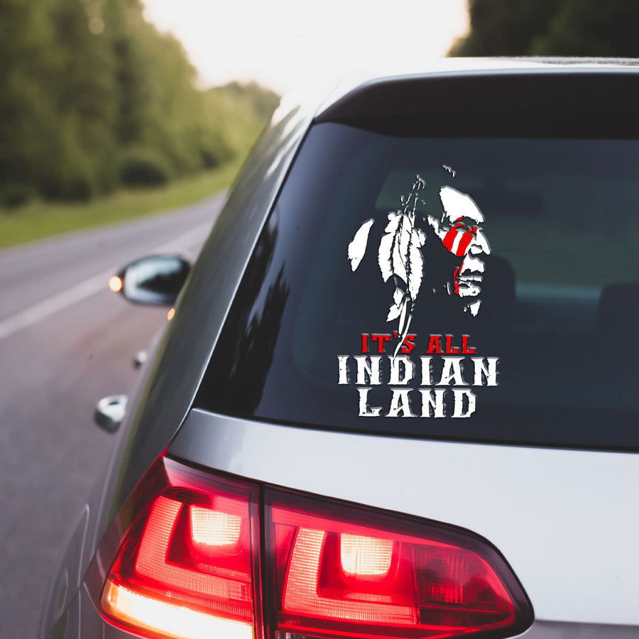Native American Car Sticker For The Lover