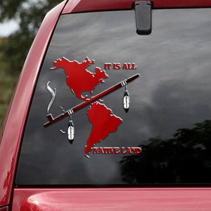 Native American Car Sticker For The Lover