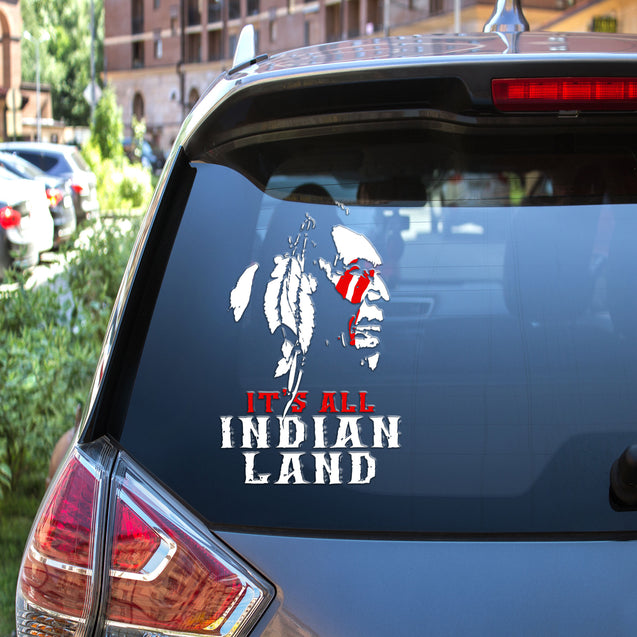 Native American Car Sticker For The Lover