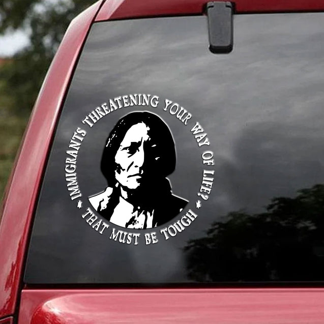 Native American Car Sticker For The Lover