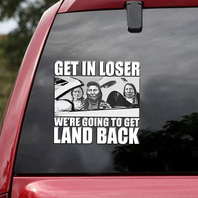 Native American Car Sticker For The Lover