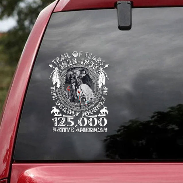 Native American Car Sticker For The Lover