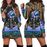 Native American 3D All Over Printed Hoodie Dress